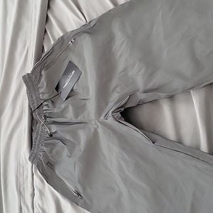 Silver Metallic Reflective Joggers